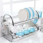 2 Layer Dish Drainer Rack