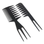 10 Pcs Hair Combs Set, Professional Anti-static Hair Stylists Styling Barber Salon Combs, Portable Hairdressing Plastic Comb Detangling Comb for Women Men