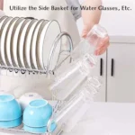 2 Layer Dish Drainer Rack