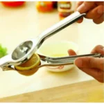 Manual Stainless Steel Lemon Squeezer Multifunctional Citrus Press Maker Hangable Fruit Juicer Orange Beater Kitchen Supplies