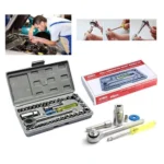 40 Pcs Tool Kit (Including Box) Combination Socket Wrench Set (1)