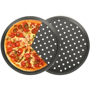 Fox Run Non-Stick Carbon Steel Pizza Crisper Pan 12 inch