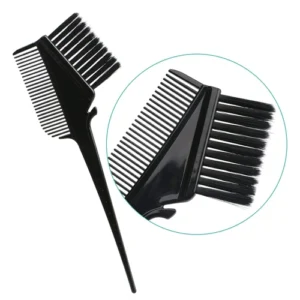 Hair Color Brush Hair Dye Applicator Brush & Comb Combination Hairstyle