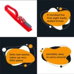 Manual Cooking Knife Sharpener - Hand Grip Knife Sharpeners
