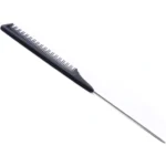 Metal Pin Tail Combs Hairdressers Barbers Black