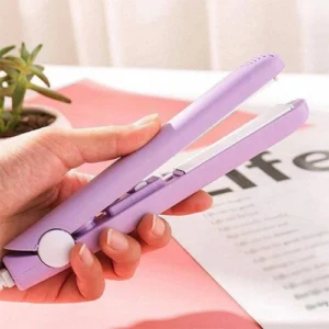 New Curling Iron Mini Hair Straightener Iron Ceramic Straightening Styling