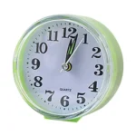 Enhance your home decor with our battery-operated round silent alarm clock. Stylish and functional, it features a minimalist design that complements any room while ensuring a peaceful atmosphere