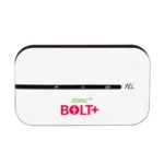 White BOLT+ ZONG 4G Mobile WiFi Pro