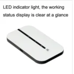 White BOLT+ ZONG 4G Mobile WiFi Pro