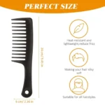 Wide Tooth Comb Detangler Brush Comb