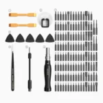 145 in 1 precision screwdriver set, professional electronic repair tool kit, suitable for repairing computers and laptops.