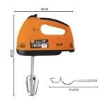 Electric Egg Beater Cake Dough Mixer Handheld Egg Beater Blender Baking Whipping Cream Hand Food Mixer